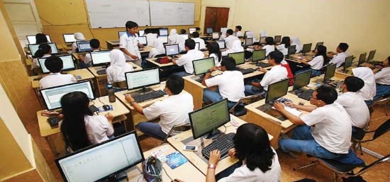 Pelaksanaan UN di Bogor Tetap Berjalan Ditengah Penyebaran Virus Corona