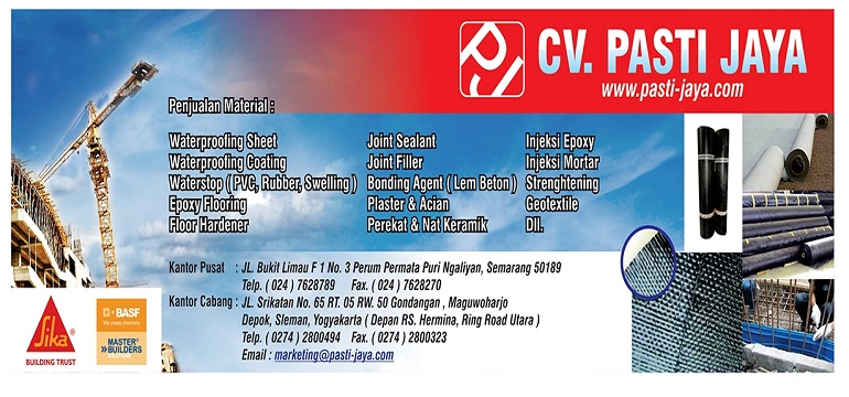 Distributor dan Jasa Aplikator Waterproofing yang Berpengalaman