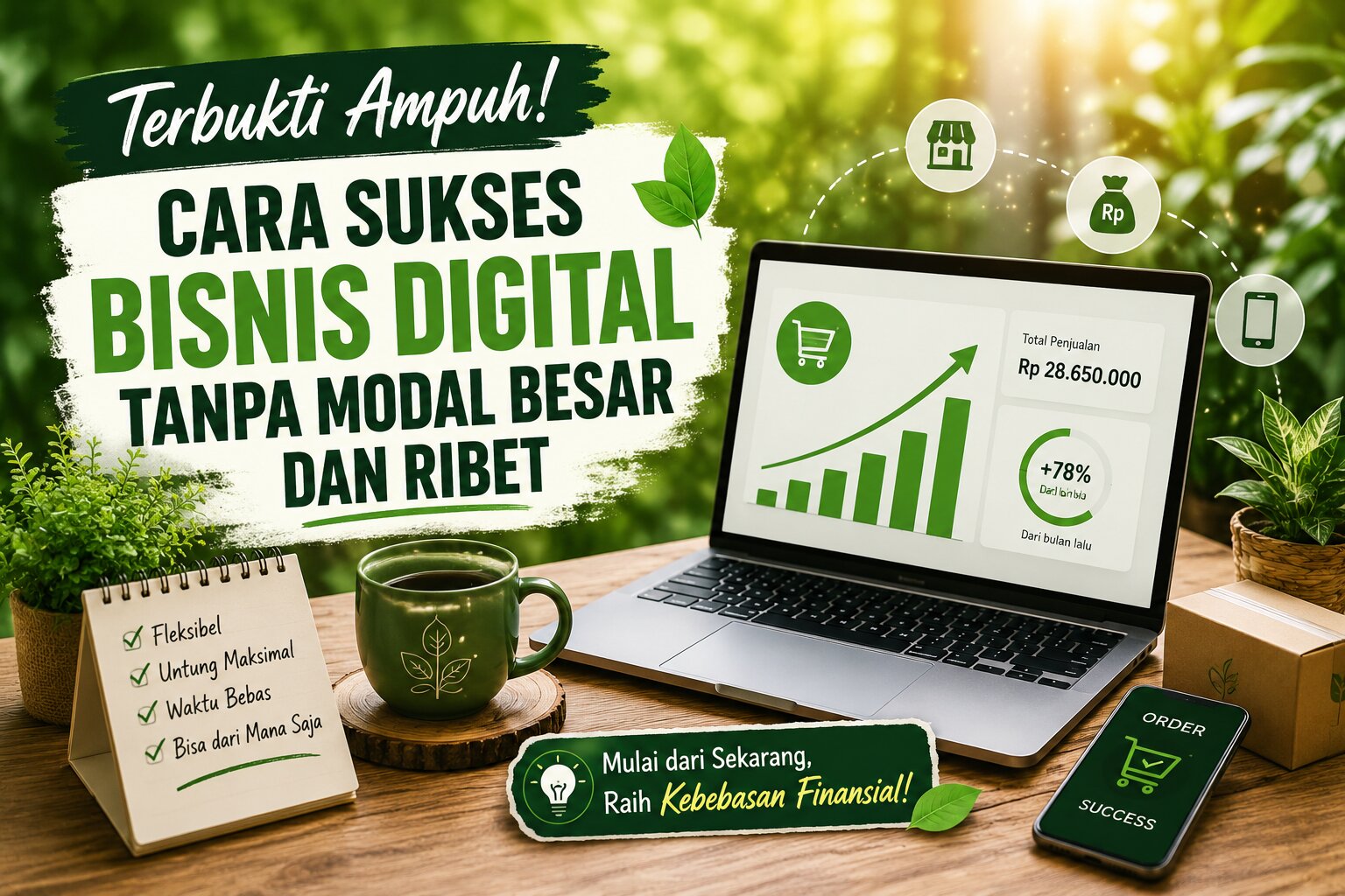 Bisnis Online Tanpa Modal Besar yang Cocok untuk Pemula di Era Digital