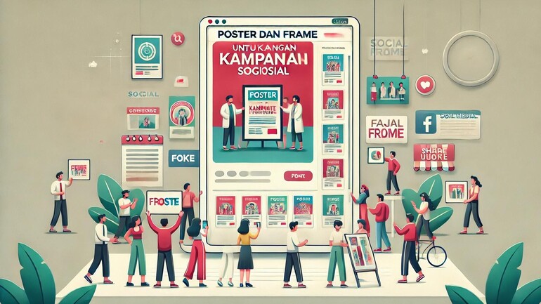 Rajaframe.com: Cara Mudah Mendesain Poster dan Frame Berkualitas untuk Kampanye Sosial