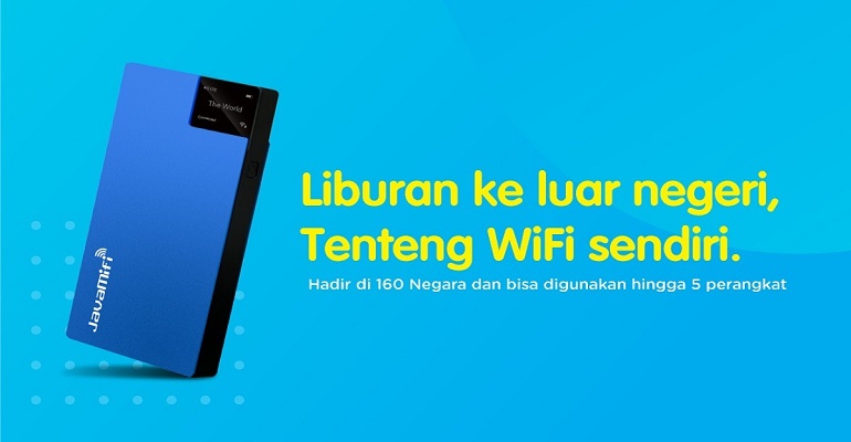 Berlibur ke Luar Negeri Makin Asyik dengan JavaMifi