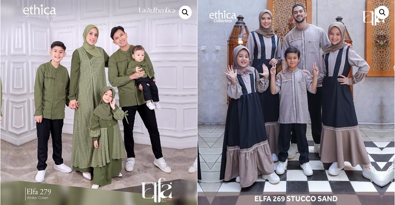 Busana Sarimbit Muslim Terbaru 2023 untuk Gaya Keluarga yang  Elegan dan Modis