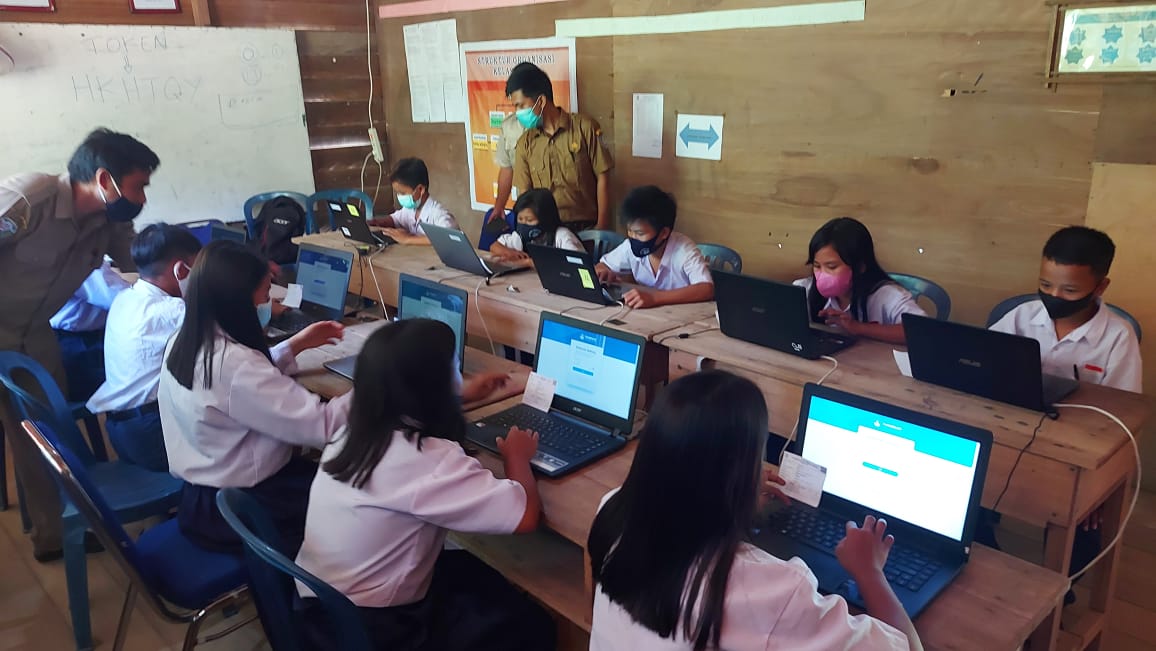 tryout online SMP UNBK, tryout online SMP, UNBK